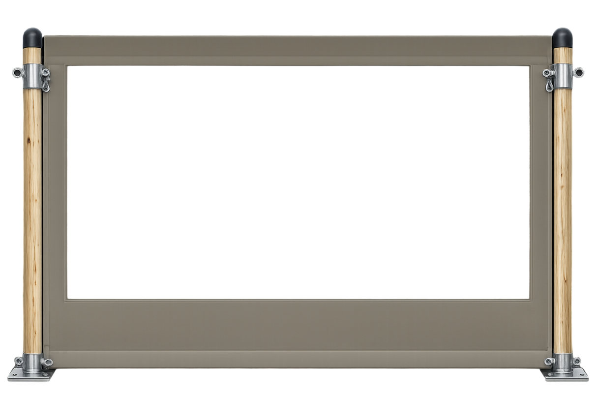 Stretch tent side wall frame - base