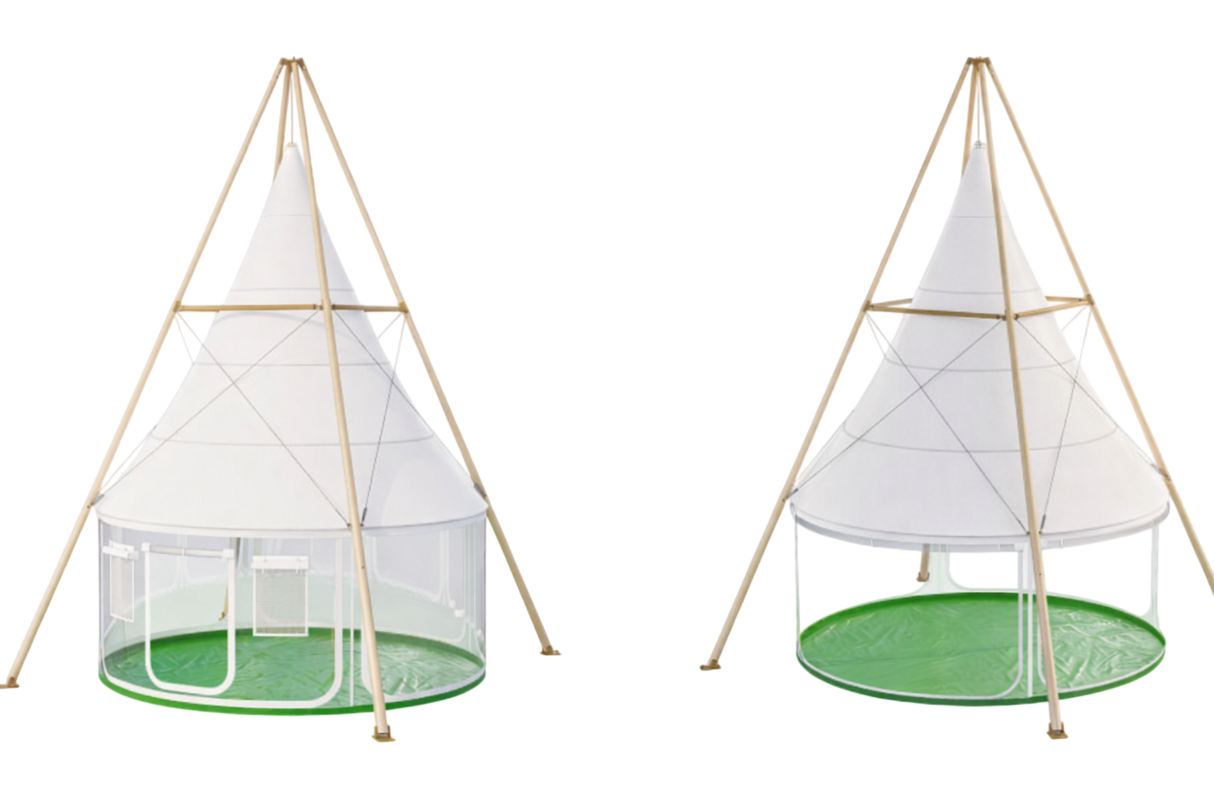 Tipi sky tent 5 x 5 meter zijwanden