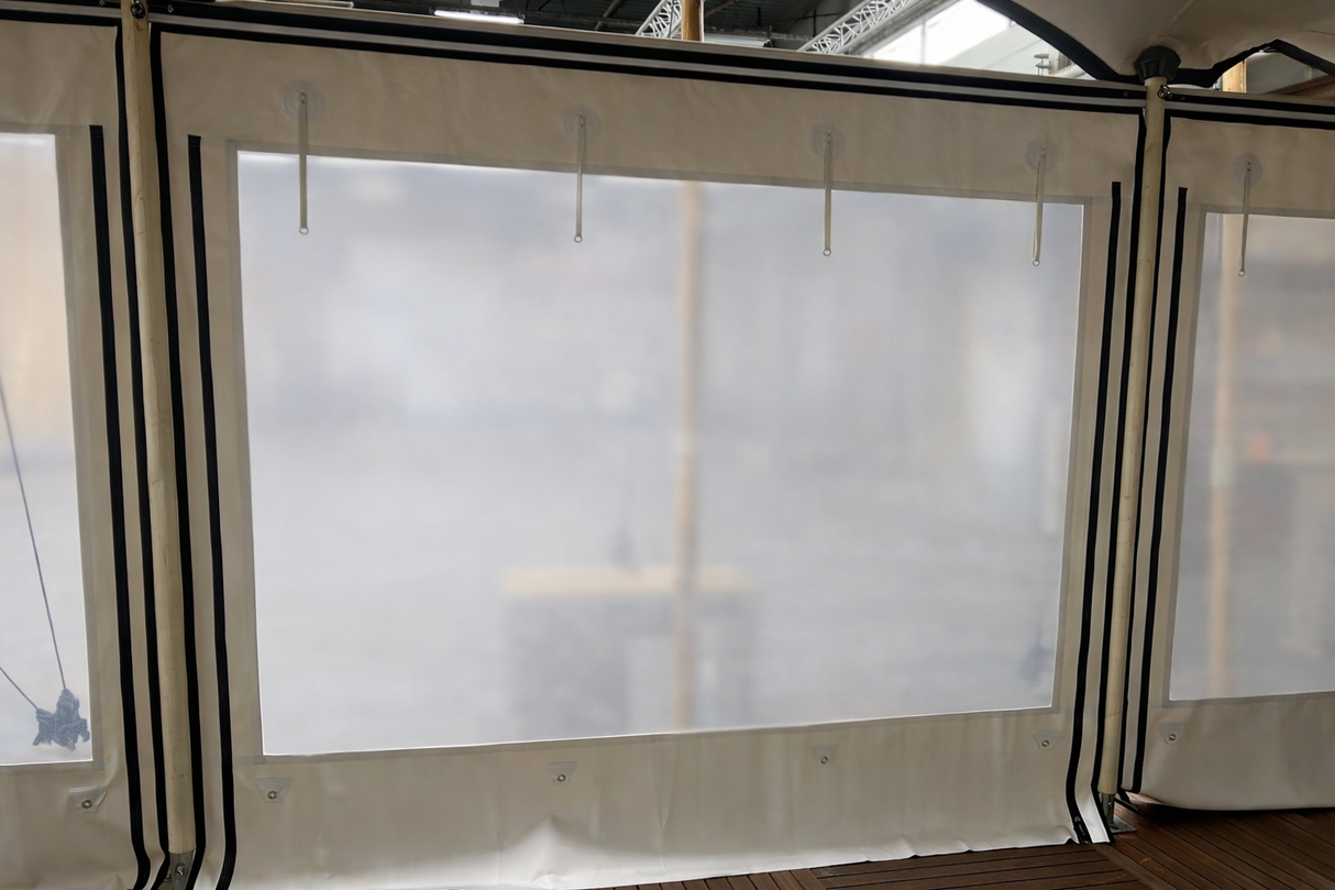 Gebruikte zijwanden frame voor stretchtent ruit