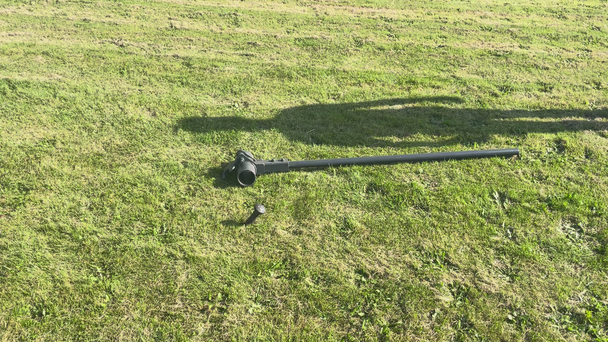 Haring trekker voor stretchtent haringen