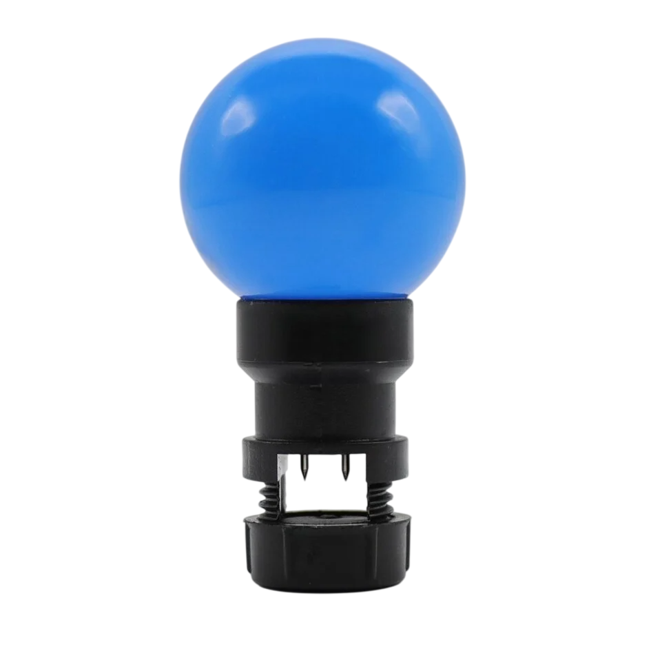 Priklamp Blauw Stretchtent Verlichting direct op prikkabel