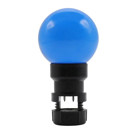 Priklamp Blauw Stretchtent Verlichting direct op prikkabel
