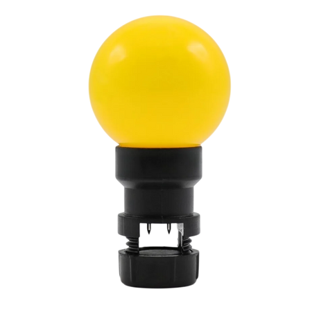 Priklamp Geel Stretchtent Verlichting direct op prikkabel