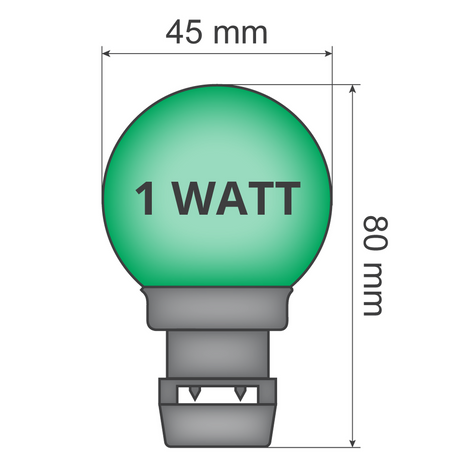 Priklamp Groen Stretchtent Verlichting