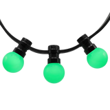 Priklamp Groen voor Stretchtent Verlichting