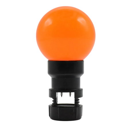 Priklamp  Oranje  Stretchtent Verlichting  direct op prikkabel