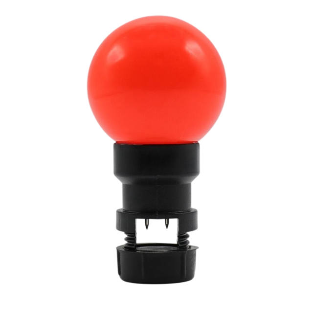 Priklamp Rood Stretchtent Verlichting direct op prikkabel
