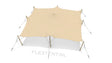 Tente stretch complète d'occasion (kit) 10,00 x 10,50 mètres