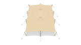 stretchtent-15.00-10.00-compleet-set-chino-beige-doek-tekening-5