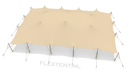 Tente stretch complète d'occasion (kit) 15,00 x 21,00 mètres