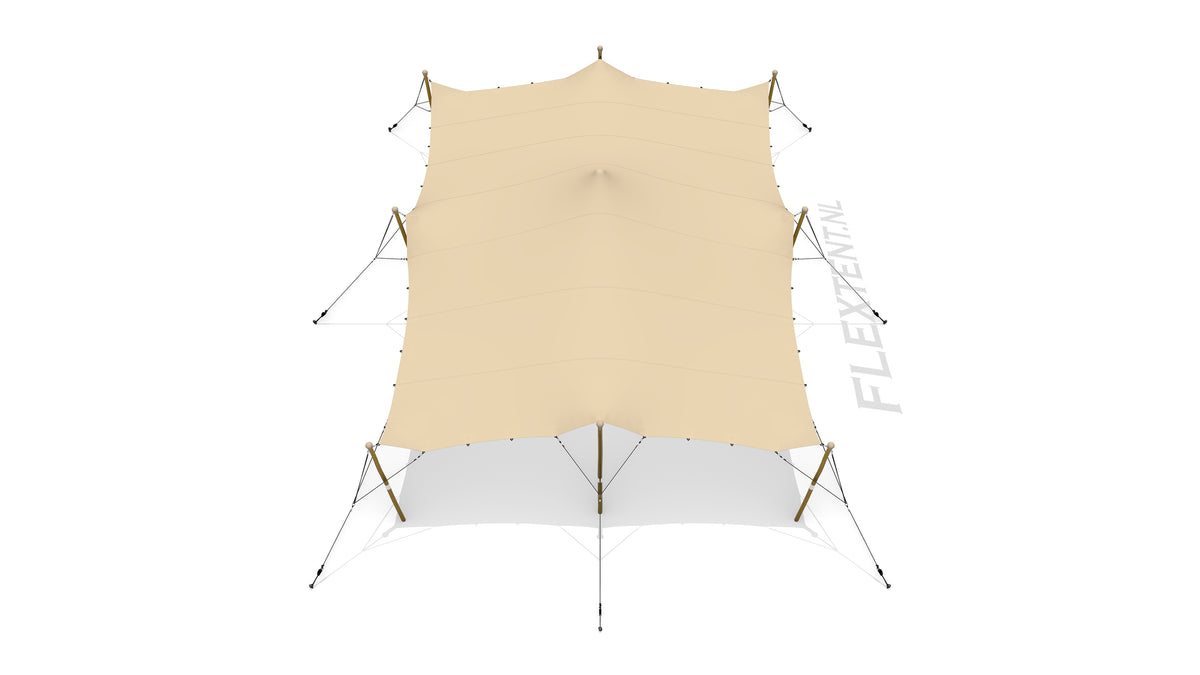 stretchtent-7.50-10.50-compleet-set-chino-beige-doek-tekening-2